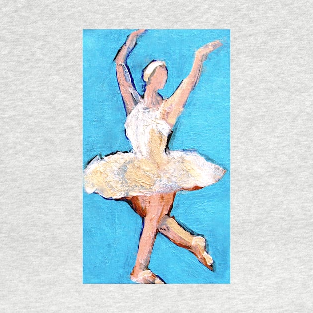 Ballet Dancer Original Art Painting by DonWillisJrArt